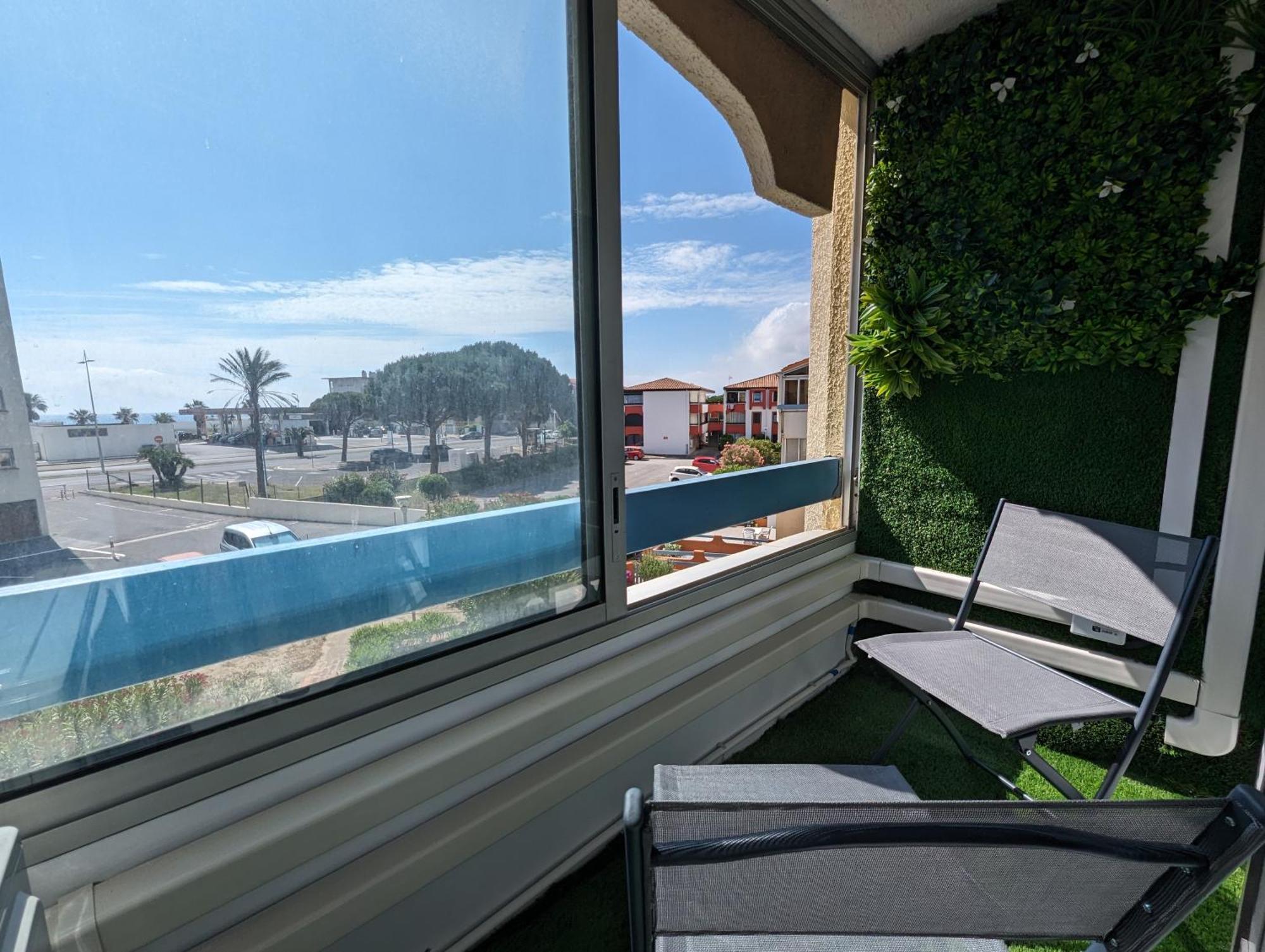 Appartement T2 Cabine, En Bord De Mer, Wifi Et Climatisation Saint-Cyprien  Zewnętrze zdjęcie